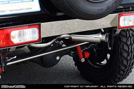 WirusWin】【JB64】ジムニー用パイプバンパー装着車・バンパーレス車