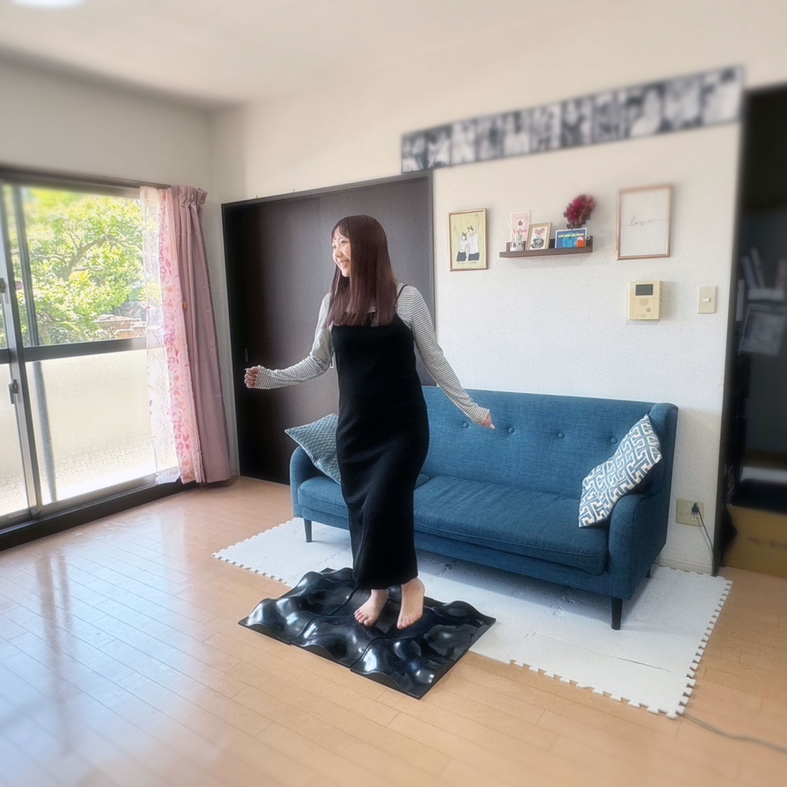 踏むだけカンタン姿勢改善マット ADAPBASE (アダプベース) [公式]