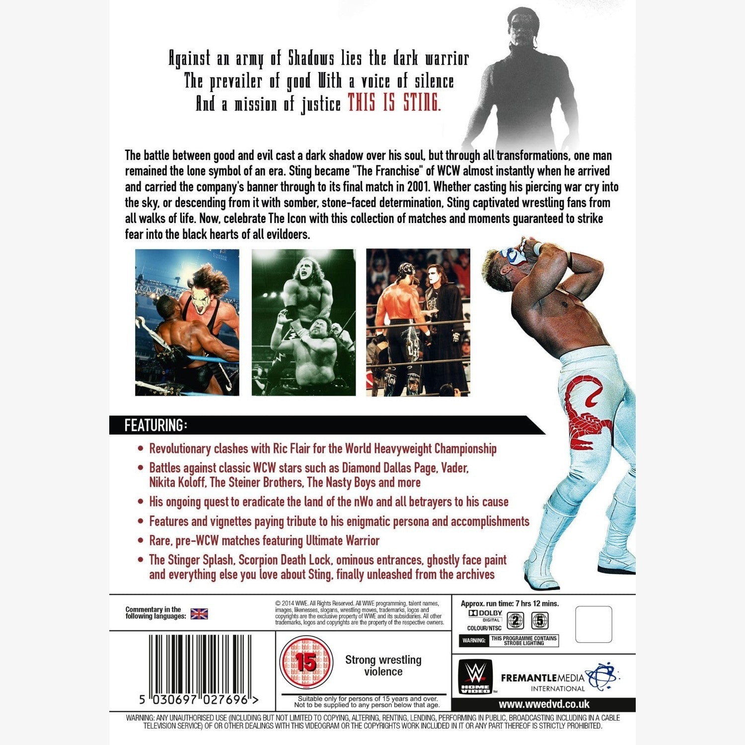 WWE The Best of Sting DVD – wrestlingshop.com