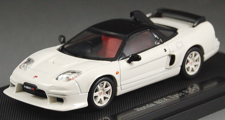 エブロEBBROホンダNSX-R1⁄24プレミアムコレクションホワイト中古品