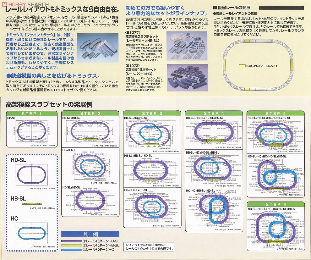 Fine Track 高架複線スラブ大円セット (レールパターンHD-SL) (鉄道