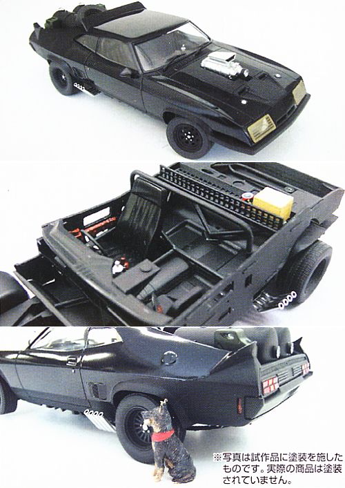 The Road Warrior Mad Max 2 Interceptor Ver.2 with Dog (Model Car