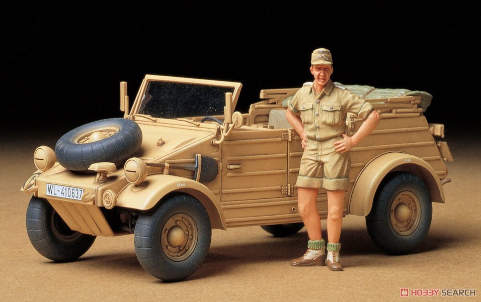 ドイツ Pkw.K1 キューベルワーゲン82型 (アフリカ仕様) (プラモデル