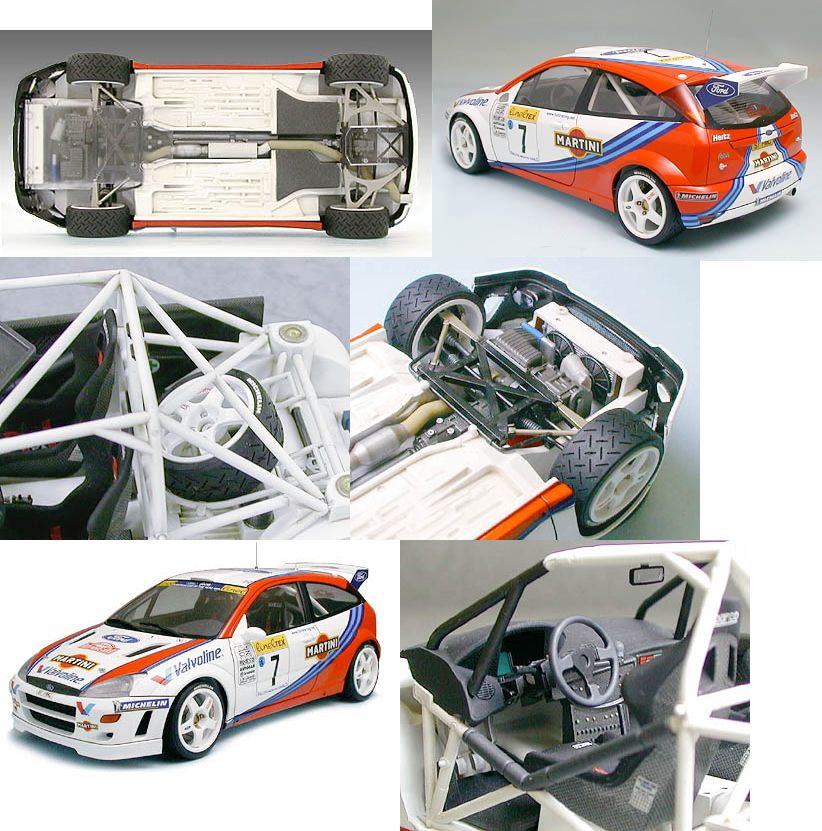 フォード フォーカスWRC (プラモデル) - ホビーサーチ カーモデル