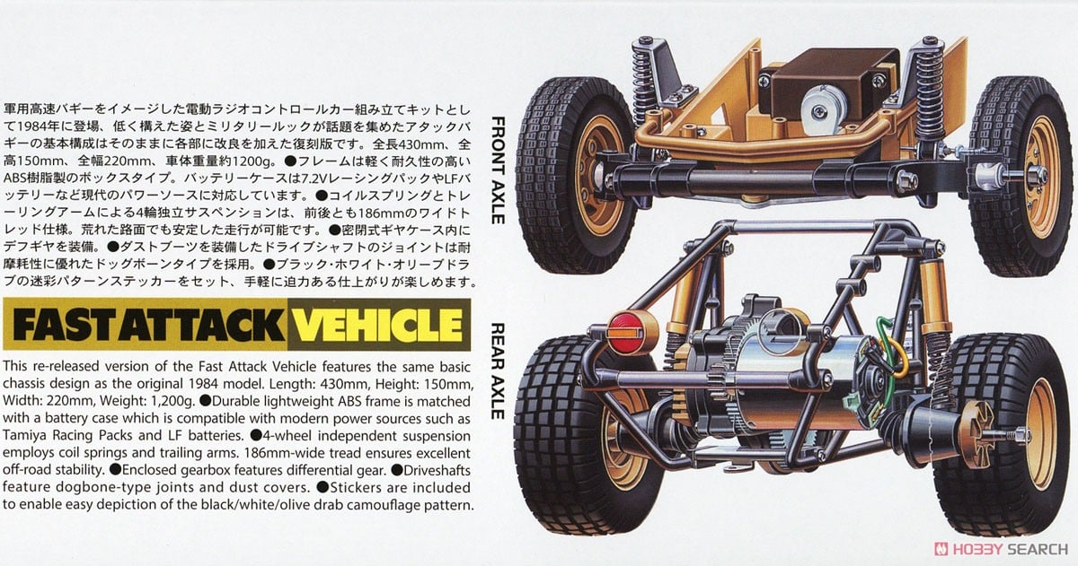 アタックバギー (2011) (ラジコン) - ホビーサーチ ミニ四駆他