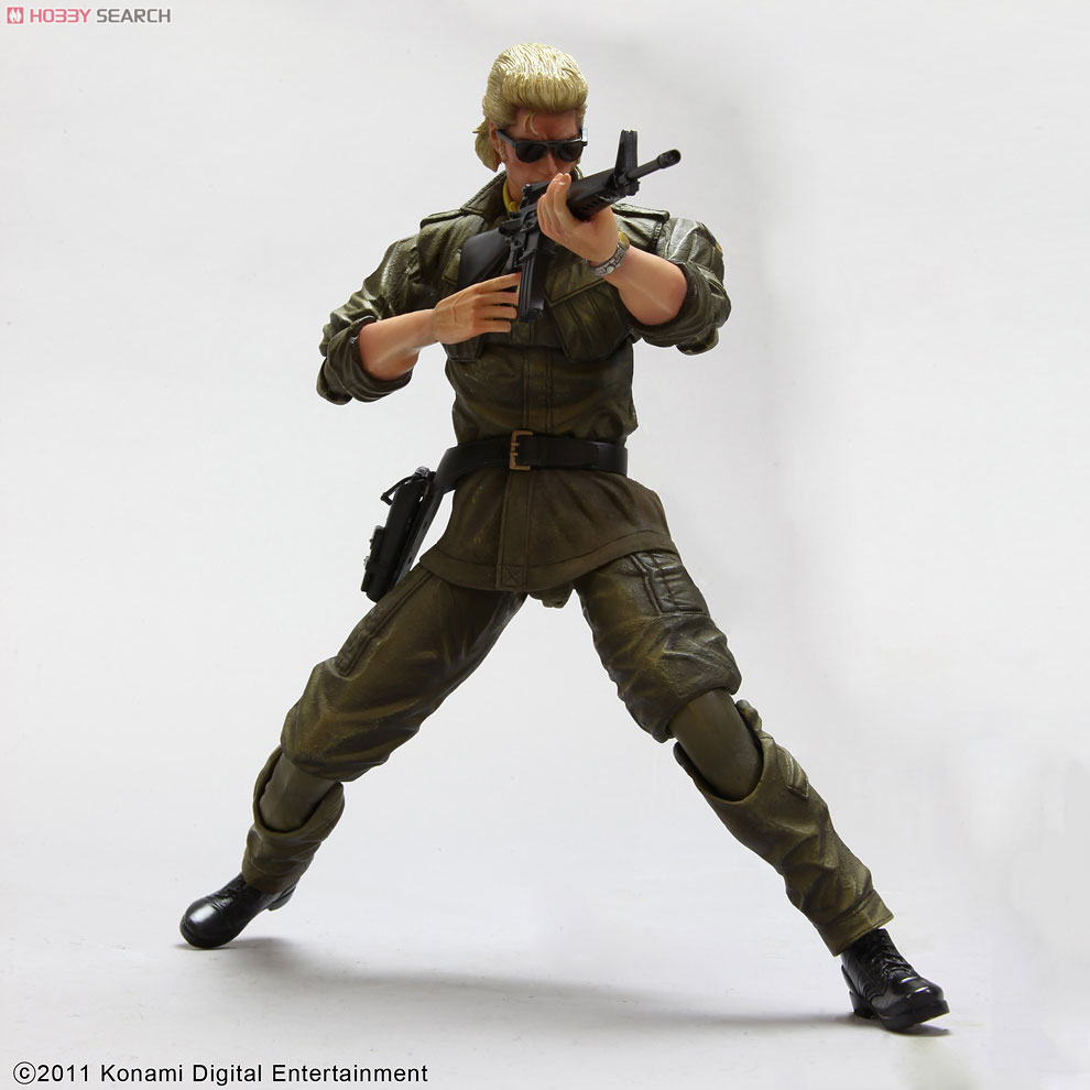 Metal Gear Solid Peace Walker Play Arts Kai KAZUHIRA MILLER