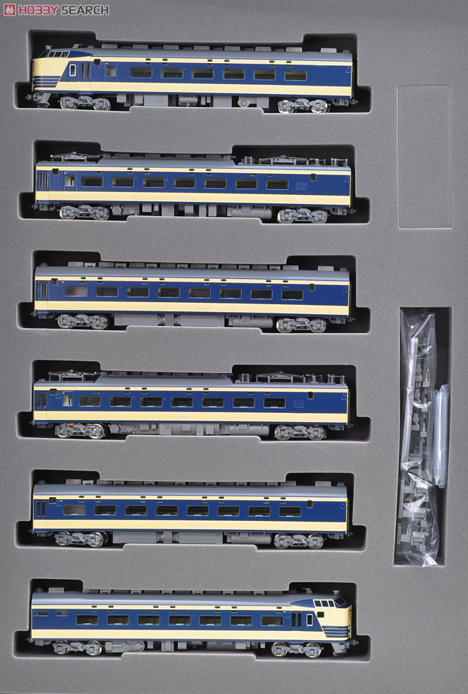 HG TOMIX 98608 583系 N1.N2編成 床下黒色 6両セット トミックス 98608 583