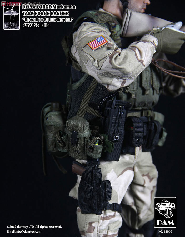 Dam Toy Delta Force Marksman Task Force Ranger `Operation Gotic