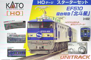 HO) EF510 寝台特急北斗星 HOゲージスターターセット (鉄道模型