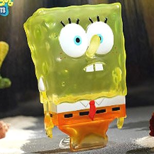 スポンジ・ボブ』 スポンジ・ボブ リラックスタイム スタチュー (完成