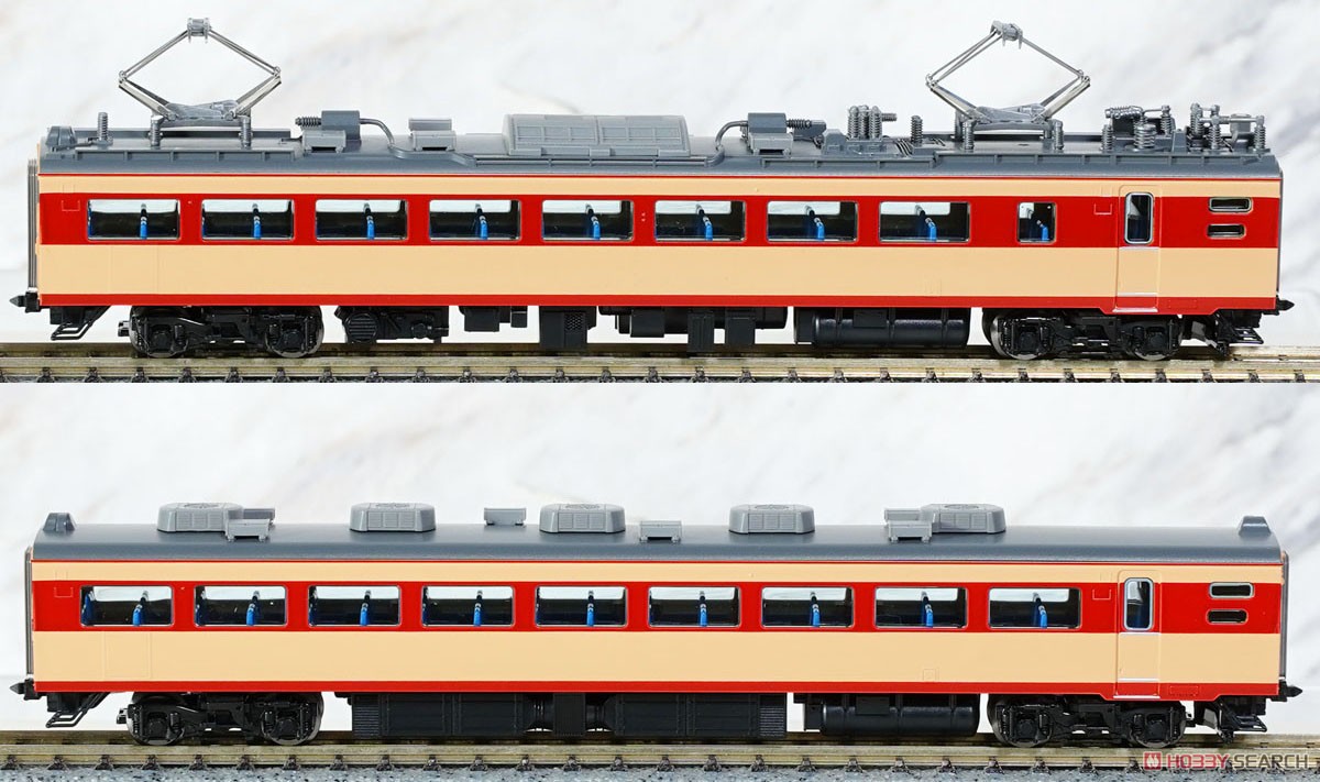 鉄道模型 赤/クリーム HOゲージ モハ484 鉄道模型 赤/クリーム HO