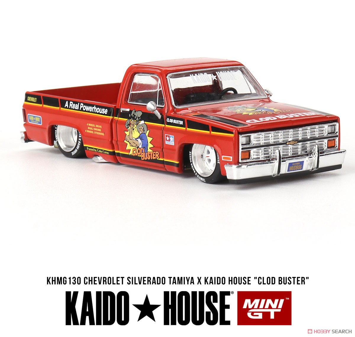 シボレー シルバラード TAMIYA x KAIDO HOUSE `クラッドバスター` (左