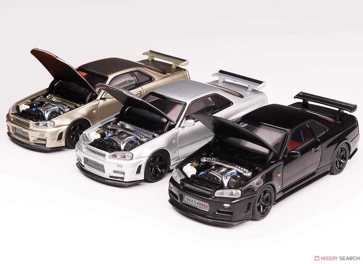 日産 スカイライン GT-R R34 Z-TUNE ミレニアムジェイド (ミニカー