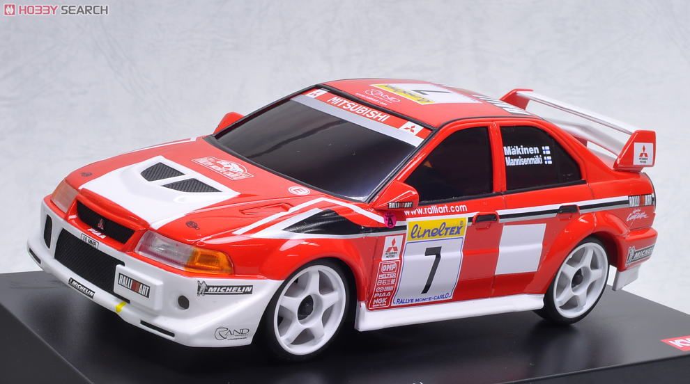 ホビーラジコン mitsubishi lancer evolution vi wrc 1/14 mitsubishi
