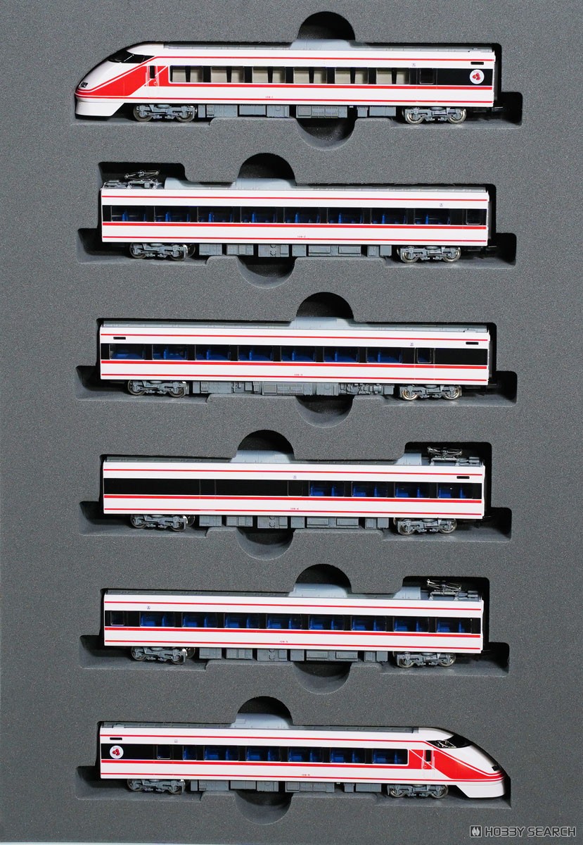 東武100系スペーシア (いちごスペーシア) セット (6両セット) (鉄道