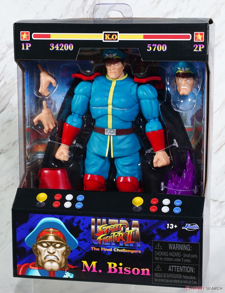 ストリートファイター ベガ(M.Bison) プレイヤー2 アクション