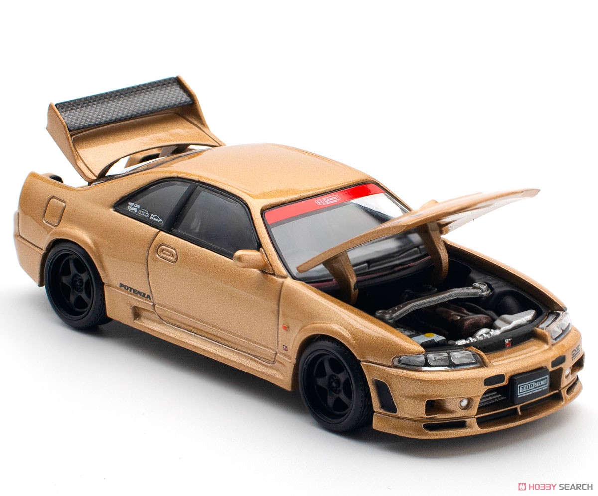 TOP SECRET GT-R R33 - GOLD (ミニカー) - ホビーサーチ ミニカー