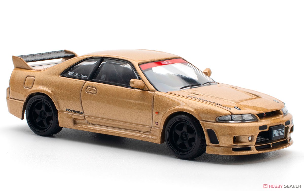 TOP SECRET GT-R R33 - GOLD (ミニカー) - ホビーサーチ ミニカー