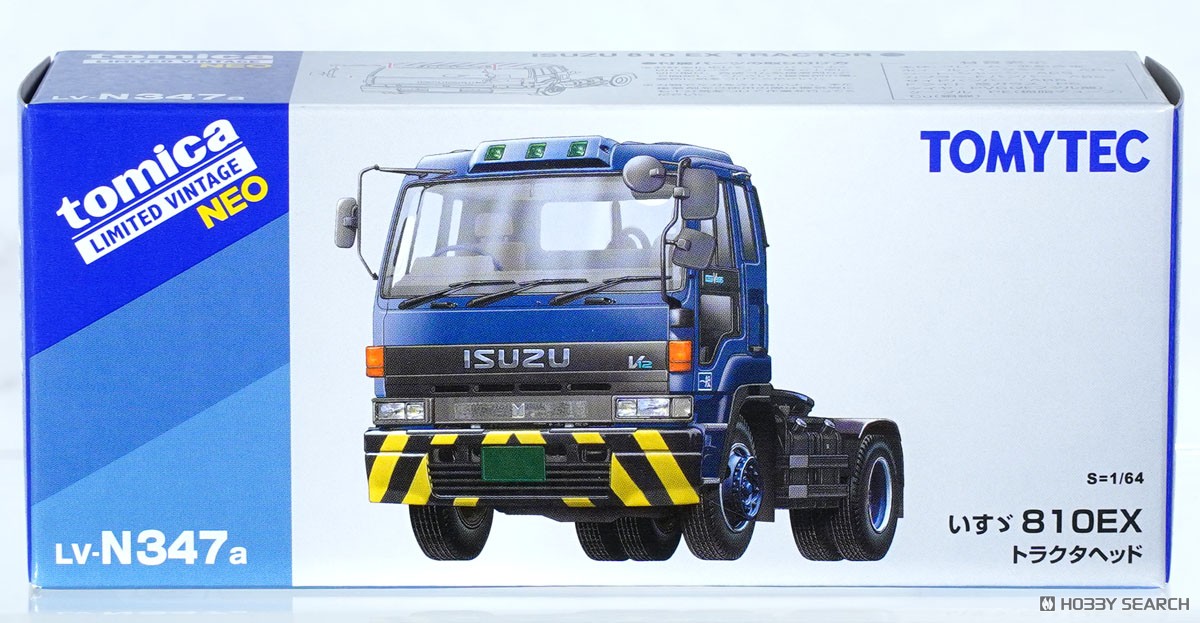 TLV-N347a いすゞ 810EX トラクタヘッド (紺) (ミニカー) - ホビー