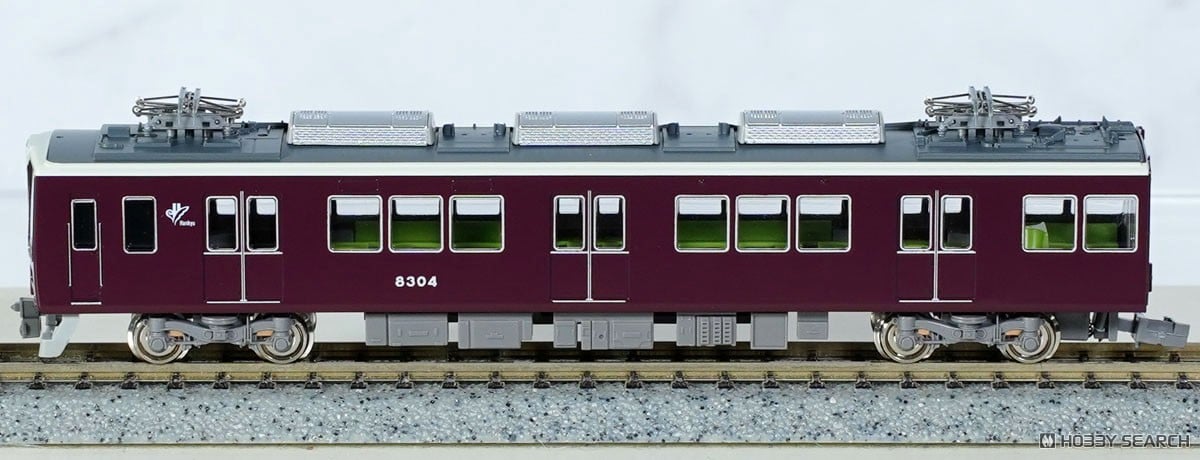 阪急8300系 (京都線・3次車・8304編成) 基本6両編成セット (動力付き