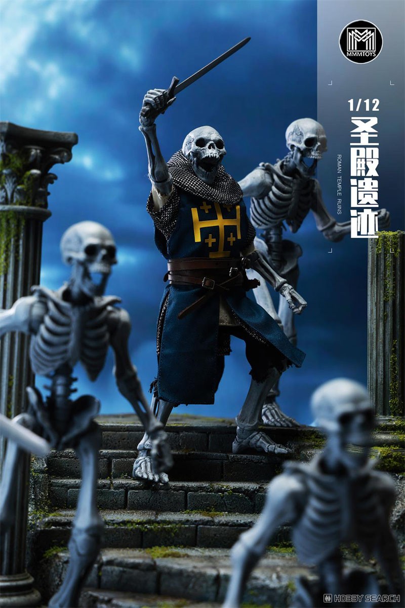 MMMトイズ 1/12 ローマ神殿遺跡ジオラマベース 1A (ドール) - ホビー