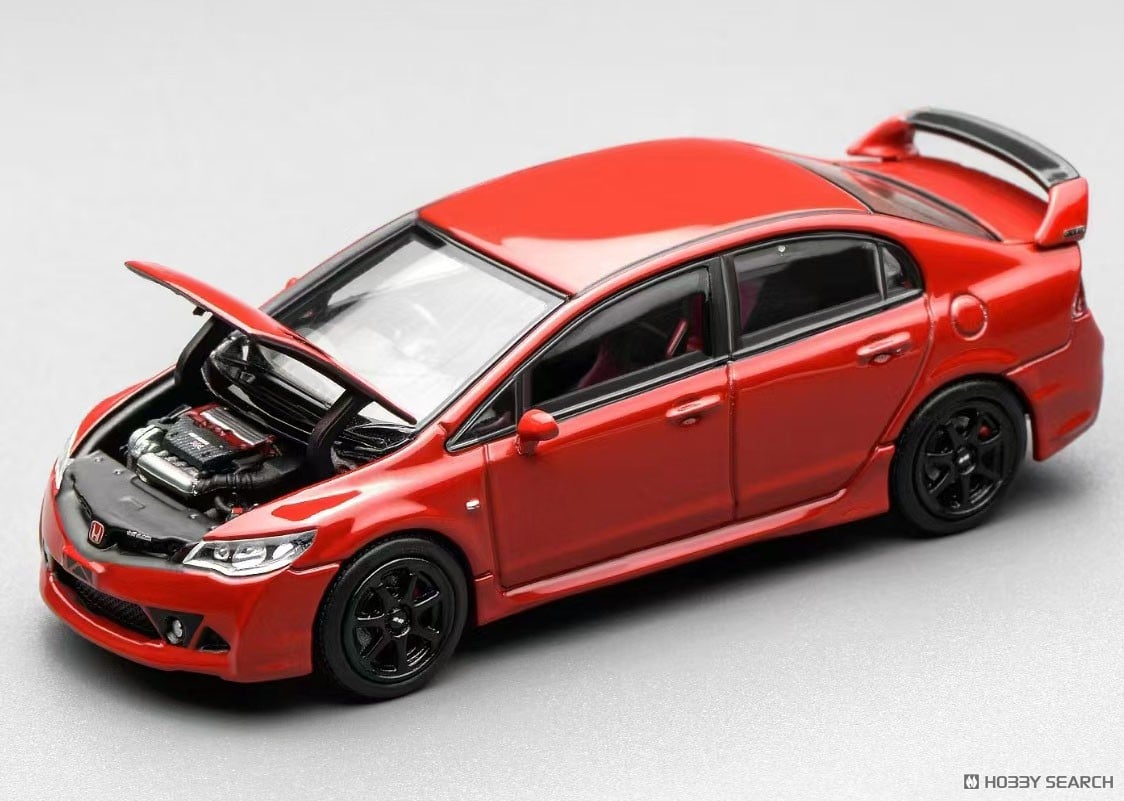 ホンダ Civic (FD2) 無限 RR レッド (ミニカー) - ホビーサーチ ミニカー
