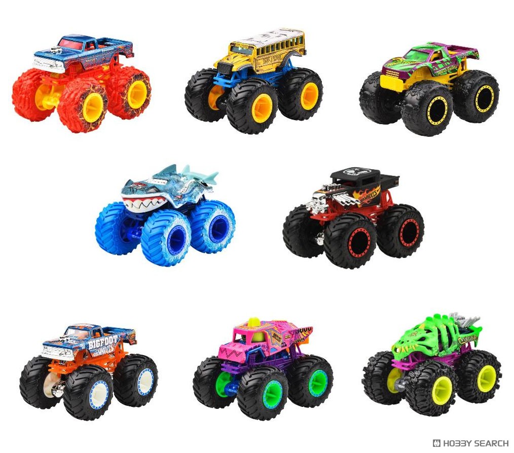 ホットウィール モンスタートラック 1:64アソート 983J (8個入り