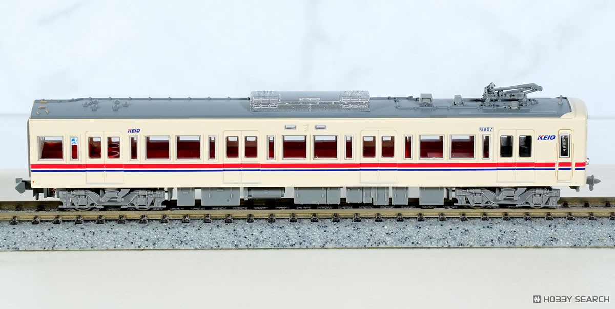 京王6000系 6417F 新塗装 シングルアームパンタグラフ 2両セット (2両