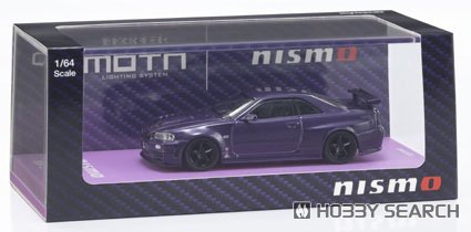 MOTN] ニスモ R34 GT-R Z-tune LED搭載 (パープル) (ミニカー