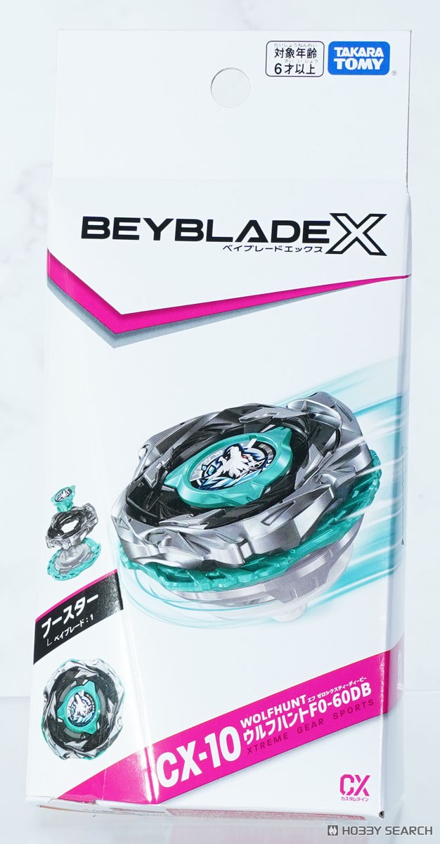 BEYBLADE X CX-10 ブースター ウルフハントF0-60DB (スポーツ玩具