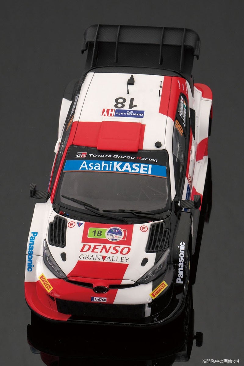 Toyota GR Yaris Rally 1 Hybrid WRC 2023 Rally Mexico Winner (w