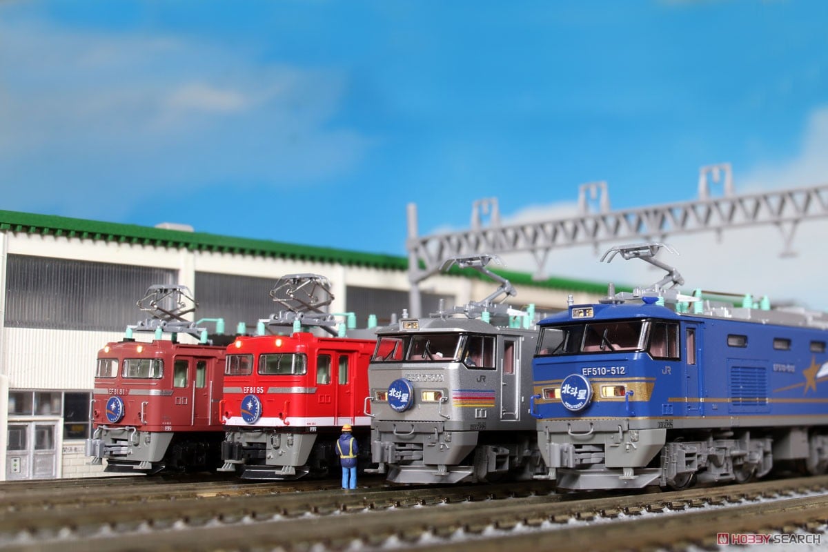 EF510-500 北斗星色 (※新ナンバー) (鉄道模型) - ホビーサーチ 鉄道模型 N