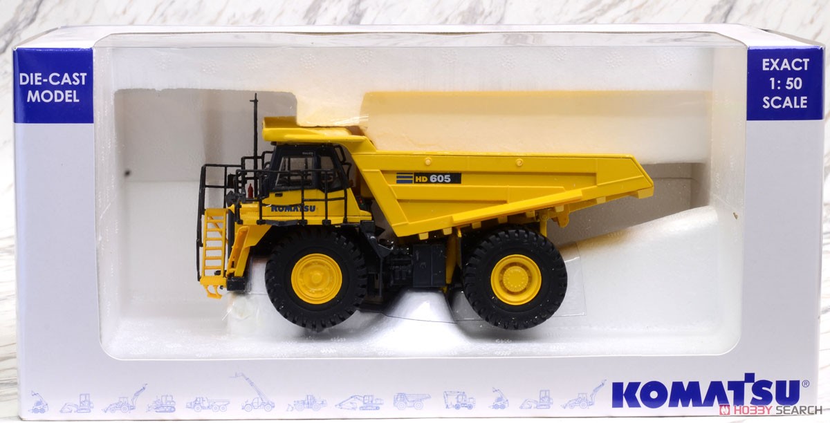 コマツKOMATSU HD605 ダンプトラックダイキャストモデル 1:50 Amazon