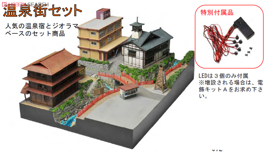 建物コレクション 124 温泉街セット (鉄道模型) - ホビーサーチ 鉄道模型 N