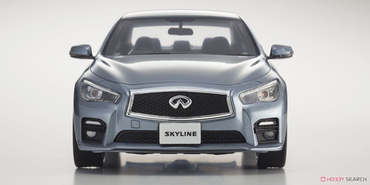 スカイライン 350GT ハイブリッド (HAGANEブルー) (ミニカー) - ホビー