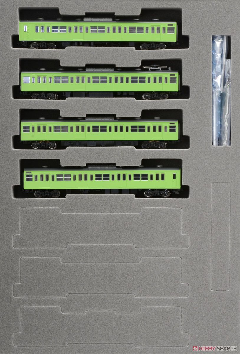 国鉄 103系 通勤電車 (高運転台ATC車・ウグイス) 基本セット (基本・4