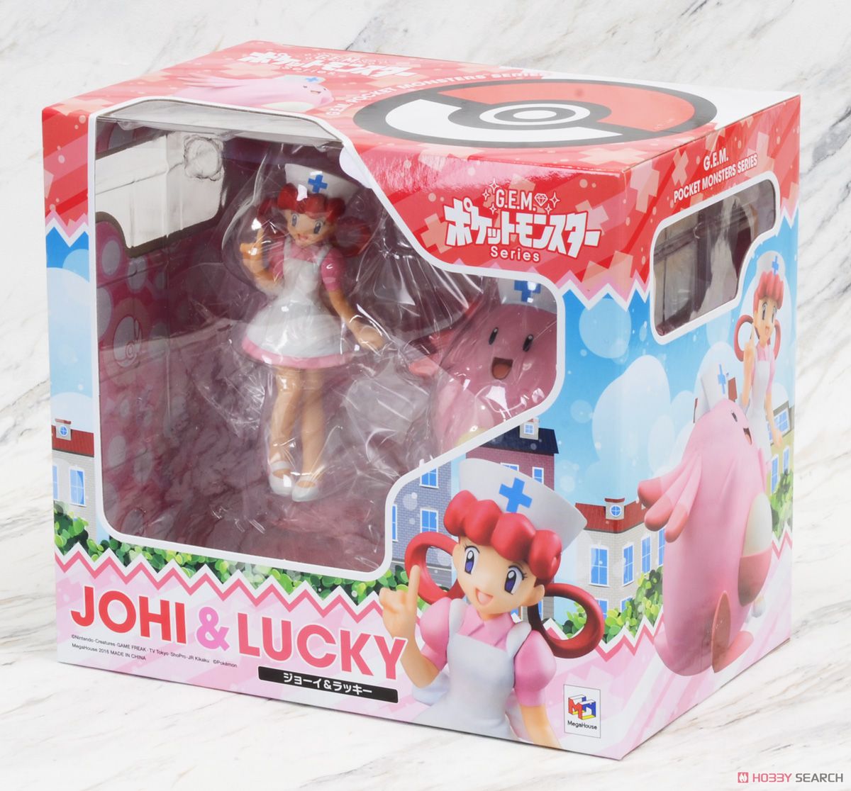 G.E.M.シリーズ ポケットモンスター ジョーイ&ラッキー (フィギュア