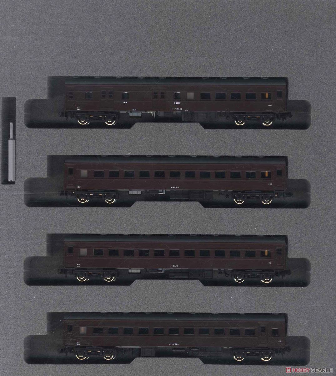 KATO オハ61系客車4両セット スハフ32 スハ33 KATO オハ61系客車4両