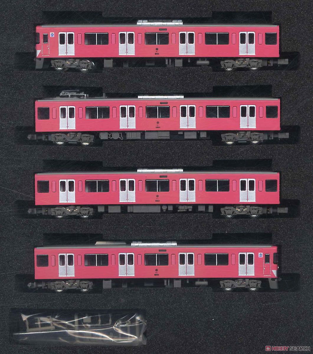 西武 9000系 (9101編成・ピンク) 基本4輛編成セット (動力付き) (基本