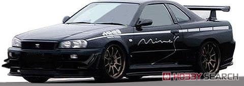 Nissan Skyline GT-R Mine`s (R34) Black (ミニカー) - ホビーサーチ