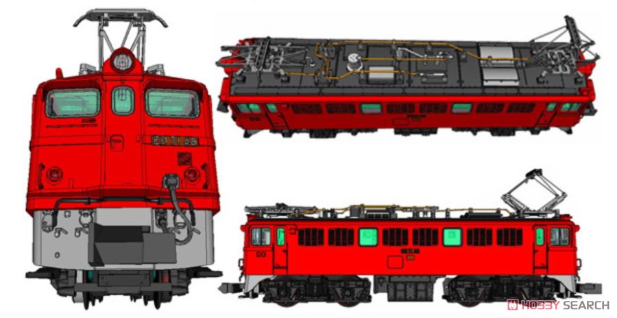 鉄道模型 HOゲージ MORE ED71（ニ次型） 47号機 鉄道模型 HOゲージ