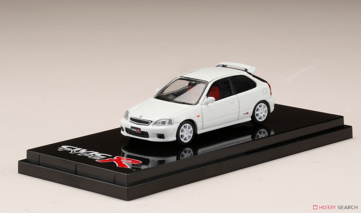 ホンダ CIVIC TYPE R (EK9) チャンピオンシップホワイト (ミニカー