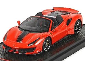 フェラーリ 488 ピスタ スパイダー レッドディーノ/メタリックブラック