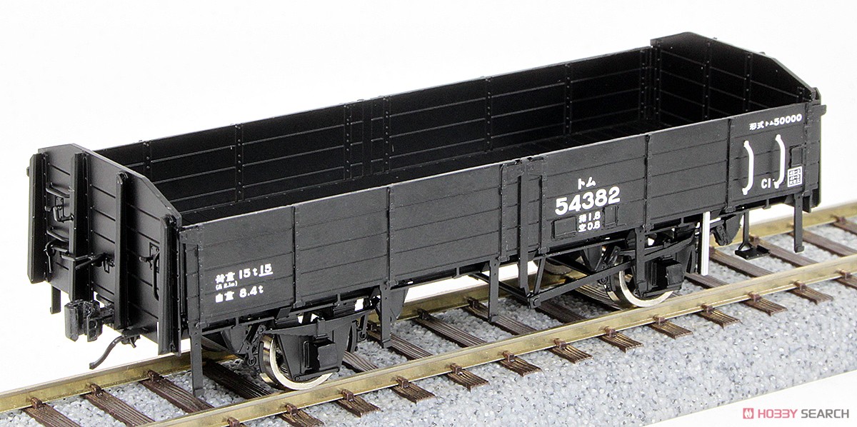 16番(HO) 国鉄 トム50000形 無蓋車 組立キット (組み立てキット) (鉄道