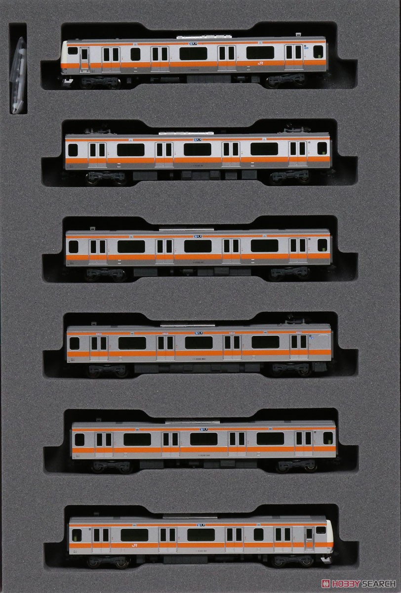 E233系 中央線 (H編成・トイレ設置車) 6両基本セット (基本・6両セット