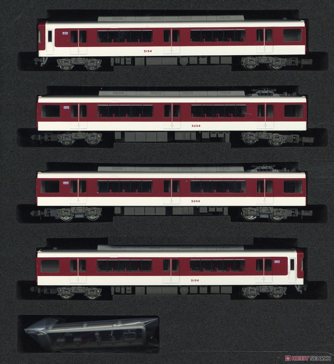 近鉄 5200系 更新車 4輛編成セット (動力付き) (4両セット) (塗装済み