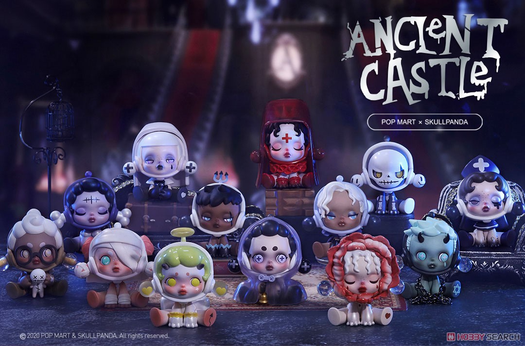 POPMART SKULLPANDA ANCIENT CASTLEシリーズ (12個セット) (完成品