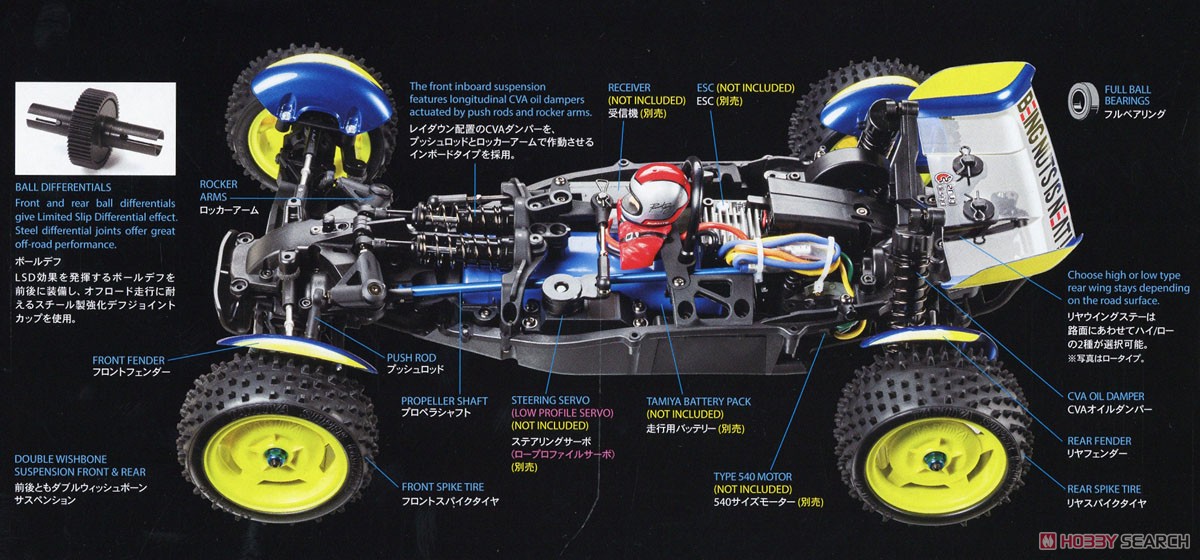 スーパー アバンテ (TD4シャーシ) (ラジコン) - ホビーサーチ ミニ四駆他