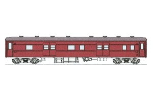 16番(HO) マニ37 2150～2155 (スハ32改造タイプ) コンバージョンキット