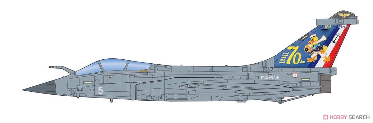 フランス海軍 艦上戦闘機 ラファールM 第12F海軍航空隊 70周年記念塗装